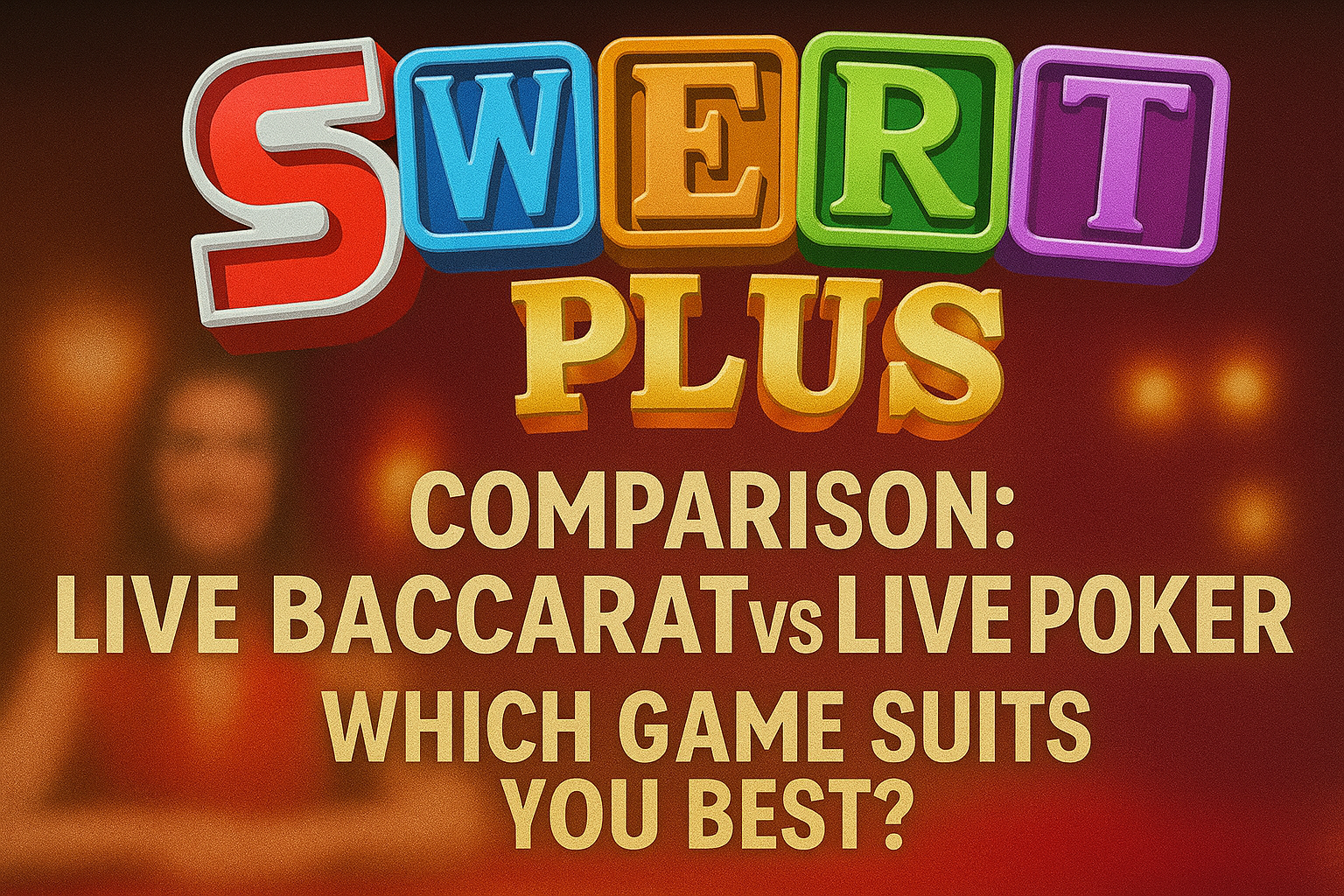 Comparison: Live Baccarat vs Live Poker – Which Game Suits You Best?